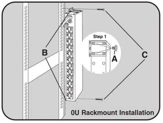 TRIPP-LITE AG-IP120V6IPRM PDU Rackmount Power Strips - Rails