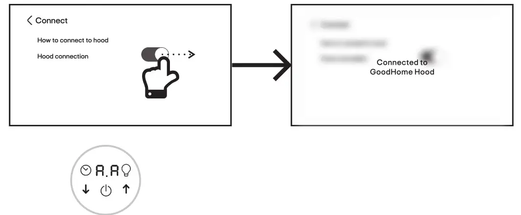 GoodHome GHAGRO90 Bamia Glass Round Angled - STAGE C