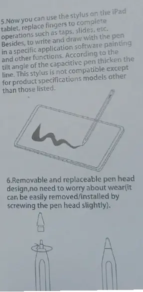 Shenzhen Lensi Technology A1893 iPad Pencil 4