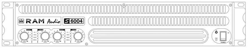 RAM Audio S Series S 6044 Professional Power Amplifiers