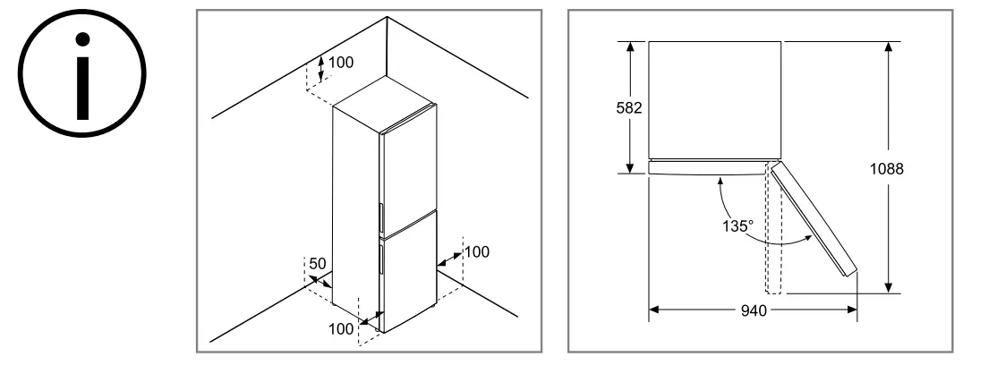 Hisense KGN55 Fridge - fig 1