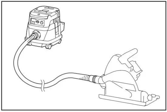 makita DVC864L Cordless Vacuum Cleaner - Tool registration for the cleaner 3