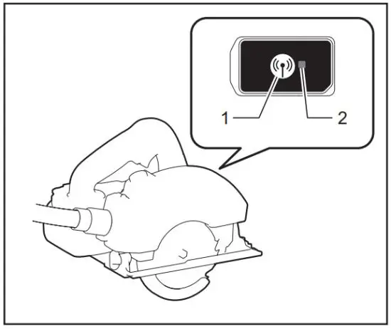 makita DVC864L Cordless Vacuum Cleaner - Tool registration for the cleaner 5