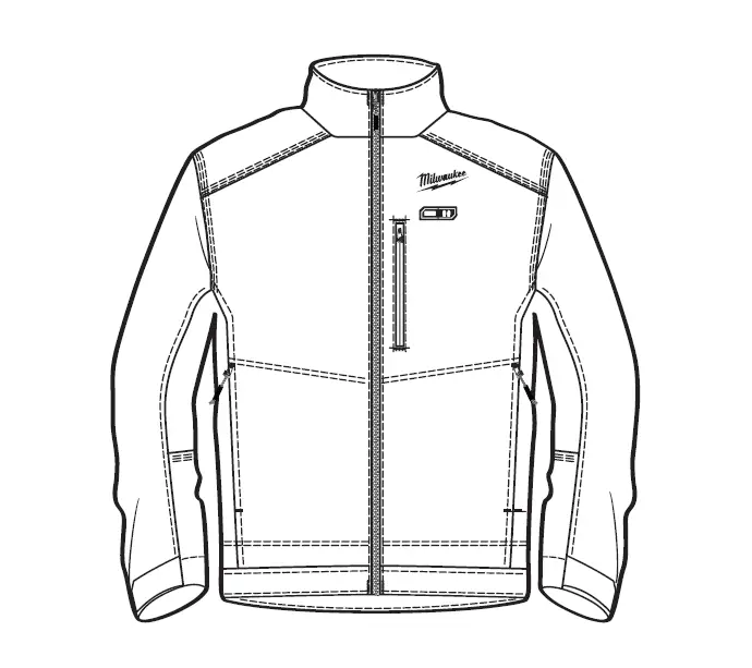 Milwaukee 204 Series M12 Heated Multi-zone Jacket User Manual
