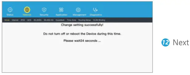 BlueShadow Cuka M1200C AC1200 Dual Band Whole Home Mesh WiFi System - how to set up 6