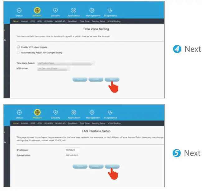 BlueShadow Cuka M1200C AC1200 Dual Band Whole Home Mesh WiFi System - overview 2