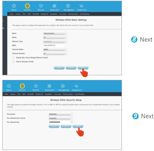 BlueShadow Cuka M1200C AC1200 Dual Band Whole Home Mesh WiFi System - overview 4