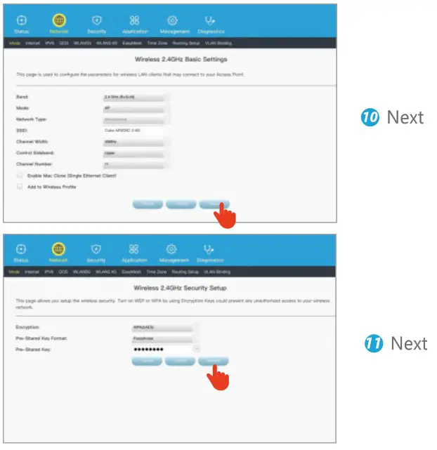 BlueShadow Cuka M1200C AC1200 Dual Band Whole Home Mesh WiFi System - overview 5