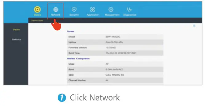 BlueShadow Cuka M1200C AC1200 Dual Band Whole Home Mesh WiFi System - overview