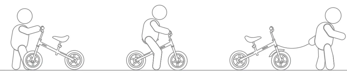 lalaloom 29785355 Berry Steel Walker Bike - icon 3