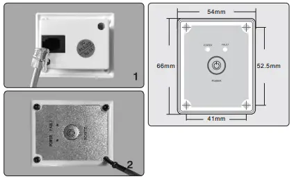 GIANDEL Pure Sine Wave Power ). Assemble the remote control box