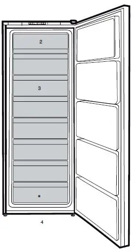 F 7485 NVF Frost-Free Freezer-8