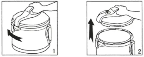 Masterpro Carlo Cracco Pressure Cooker BGMP 9092 - clockwise
