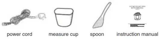 Masterpro Carlo Cracco Pressure Cooker BGMP 9092 - power cord