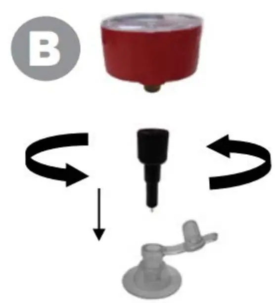 KOMODO KD2PCINFKYA 1 2 Person Inflatable Cruising Kayak - Pressure Gauge 5