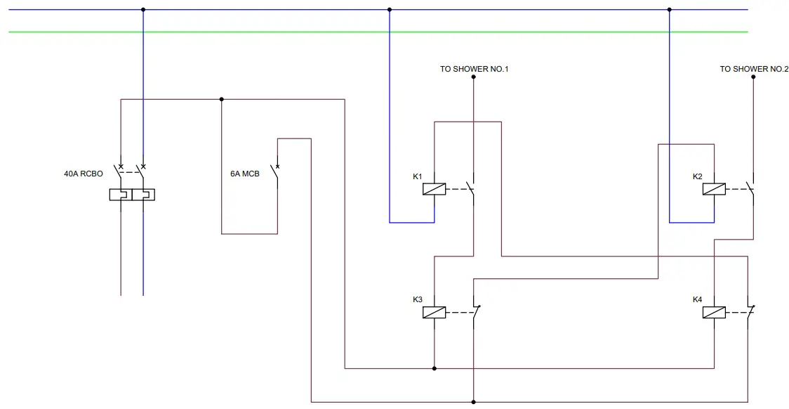 GARO CV8 NPS Shower Boards - Diagram
