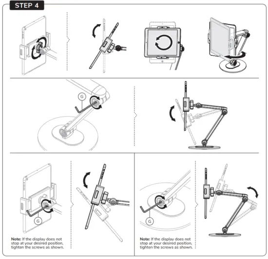 Neomounts DS15 550WH1 New Tablet Stand - 4
