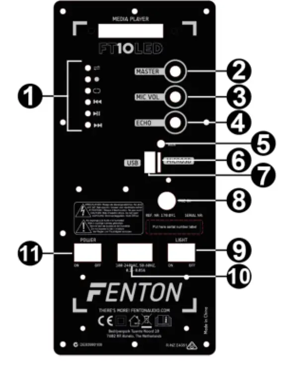 FENTON-FT10LED-10-Inch-Active-Speaker-fig-3