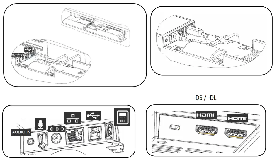 YAMAHA Video Sound Collaboration System Huddle Rooms - cable