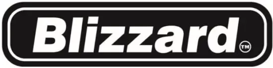 Blizzard R600A Refrigerated Countertop Prep Rail - logo