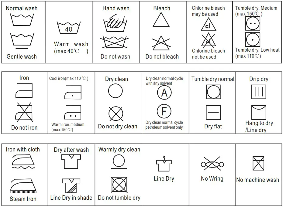 Esatto VDE45W Vented Dryer 4 5kg - Appendix 1