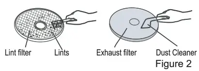 Esatto VDE45W Vented Dryer 4 5kg - Maintenance 2