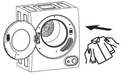 Esatto VDE45W Vented Dryer 4 5kg - Operating Your Dryer 2