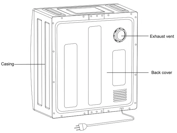 Esatto VDE45W Vented Dryer 4 5kg - Your Esatto Vented Dryer 2