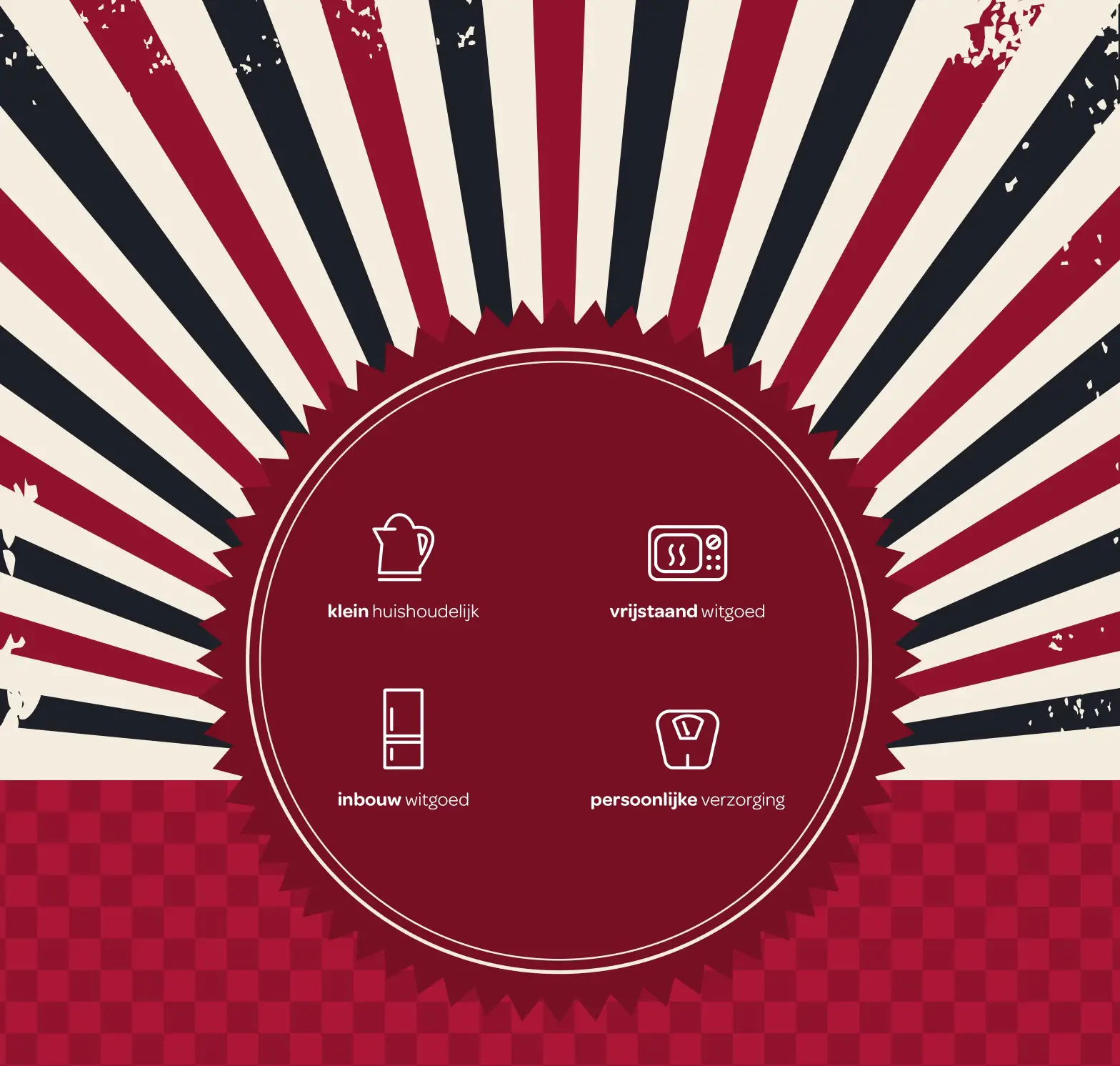 INVENTUM RVR551B Freestanding Retro Freezer