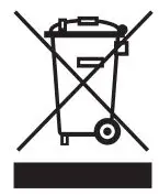 Deepmind 12-Voice Polyphonic Synthesizer with 4 FX Engines User Guide - Disposal icon