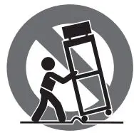 Deepmind 12-Voice Polyphonic Synthesizer with 4 FX Engines User Guide - use caution when moving the cart