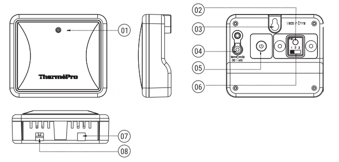 ThermoPro TP 68B Wireless Weather Station - fig 2
