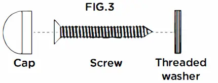 BRISTAN RD C Round Soap Dish - fig 2