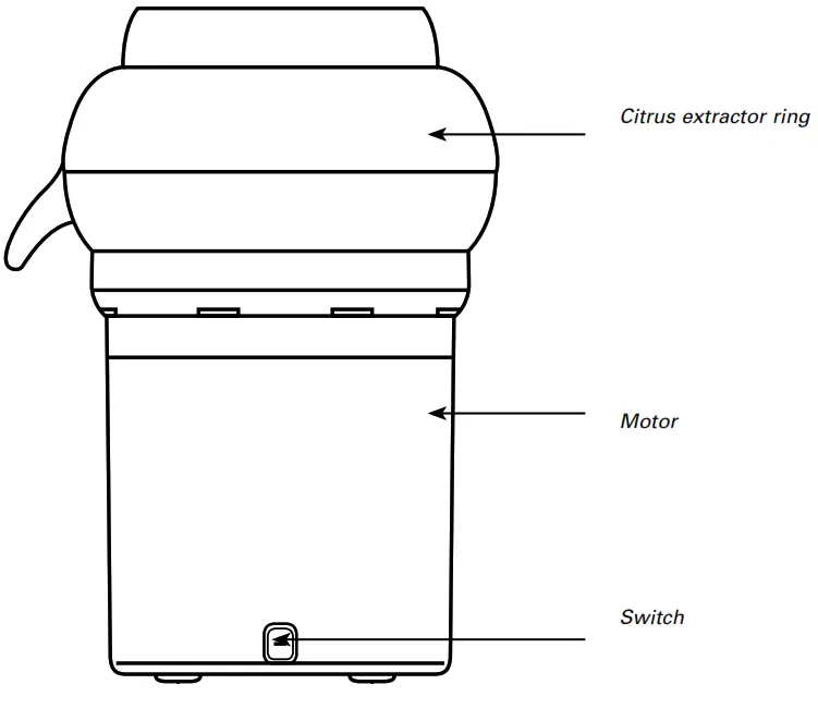 Dynamic PA 96 Dynajuicer Electric Citrus Juicer - Description