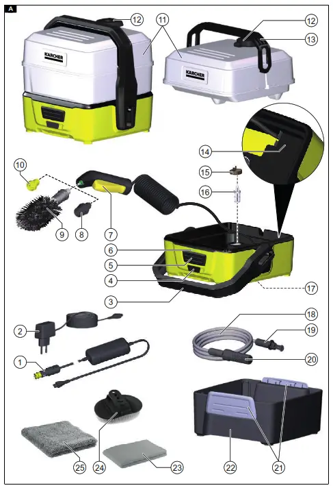 KARCHER OC 3 Bike Box Mobile Outdoor Cleaner - 2