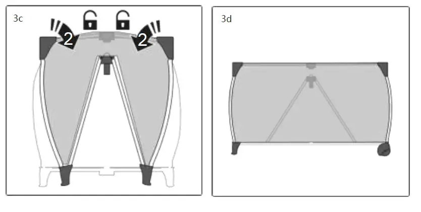 hauck H-60053 Sleep N Play Travel Cot Set-FIG7