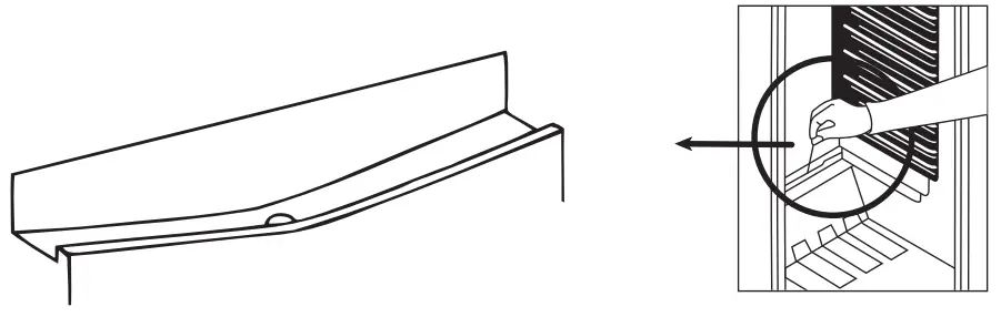 SHARP SJ UF135M4S EU Fridge - Defrosting