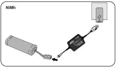 JAMARA 053371 Veloce EP LiPo 2.4 GHz M Monster Truck Instruction Manual - NiMh Charging process