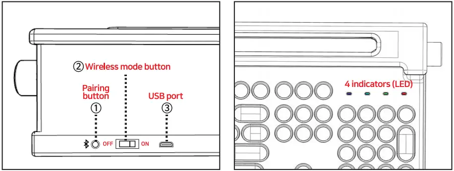 FINEDAY-FD-BKEY02-Retro-Mechanical-Bluetooth-Keyboard-FID-3