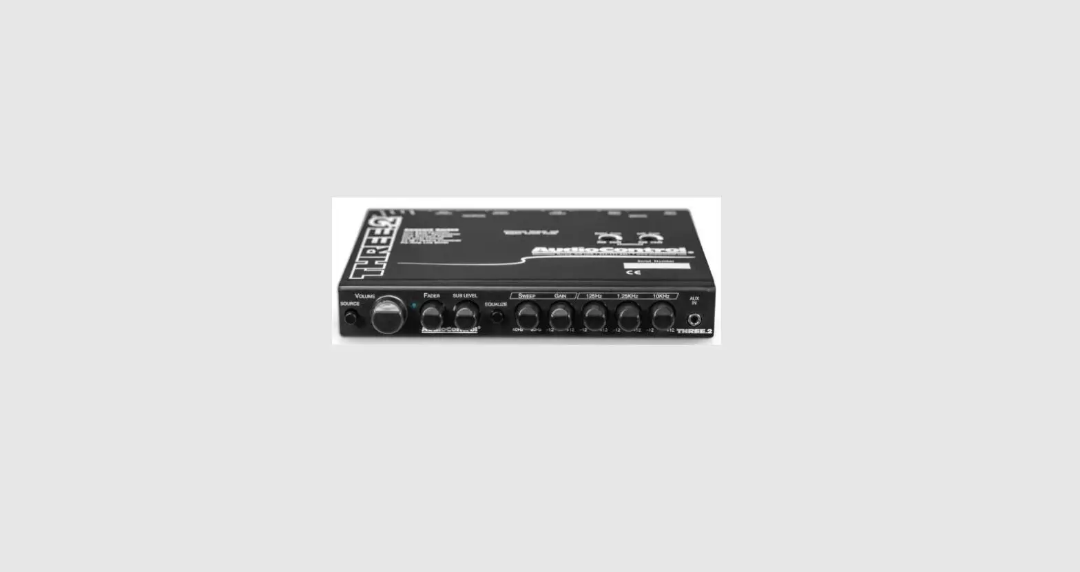 Audiocontrol 161threep2 Three.2 In Dash System Controller Owner's Manual