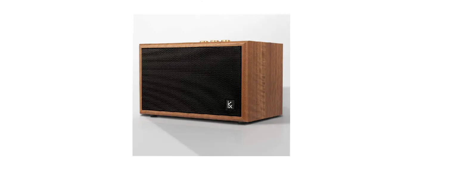 Konex Audio Retro Wooden Bluetooth Speaker, Konex 40w Vintage User Manual