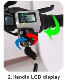 SAMEBIKE 20LVXD30 Foldable Mini Electric Bike-fig14