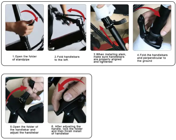 SAMEBIKE 20LVXD30 Foldable Mini Electric Bike-fig7