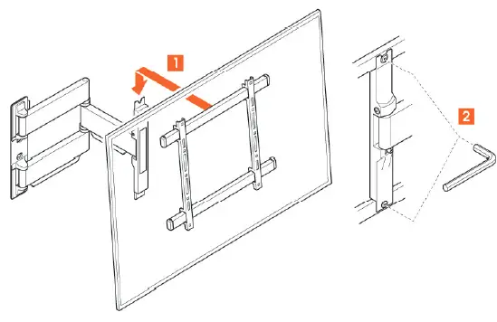 vogel s TVM-5445-Full-Motion-TV-Wall-Mount-FIG-13
