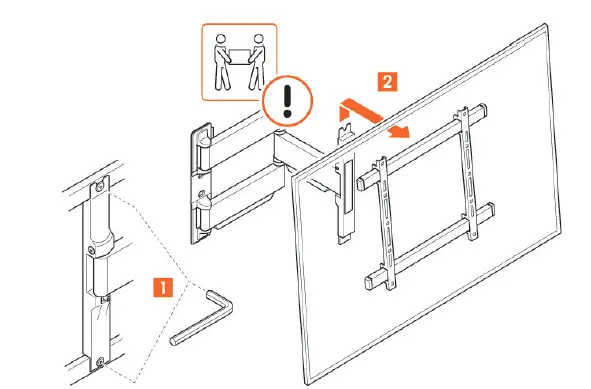 vogel s TVM-5445-Full-Motion-TV-Wall-Mount-FIG-17