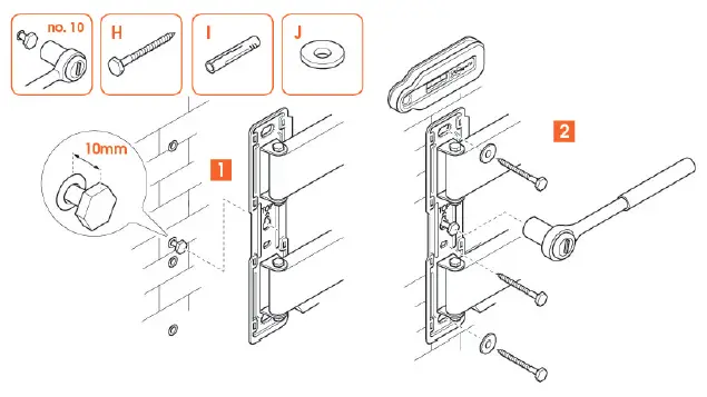 vogel s TVM-5445-Full-Motion-TV-Wall-Mount-FIG-8