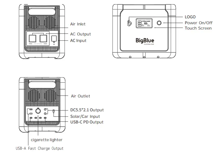BigBlue CP2500 Portable Power Station-1