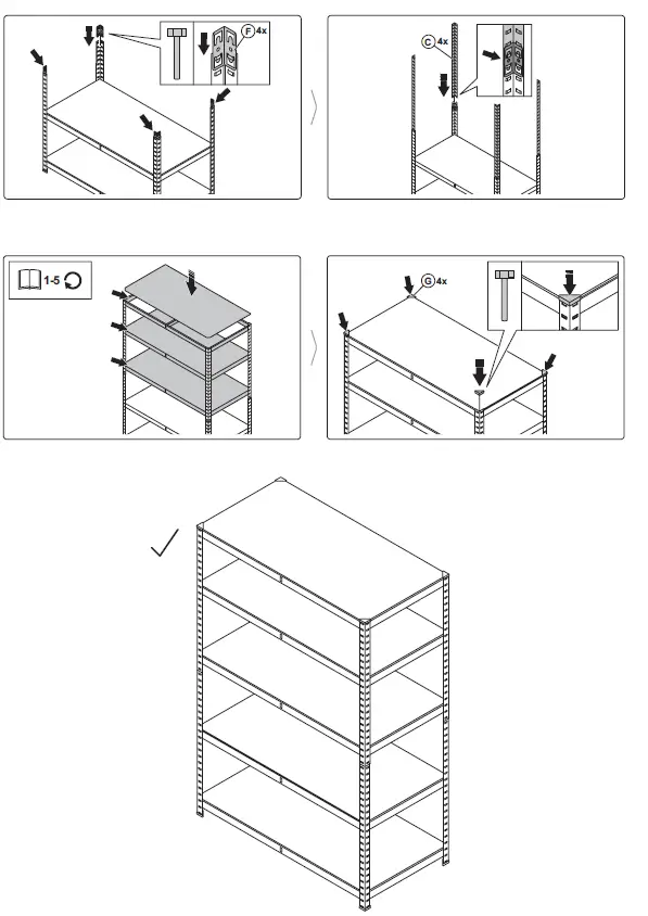 CaptureHard Head 666036 Storage Shelf fig 5