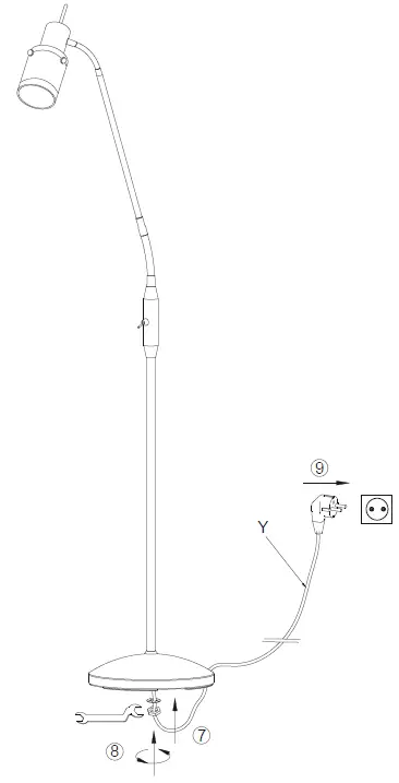 LeuchtenDireckt 11938-55 LED Floor Lamp-4