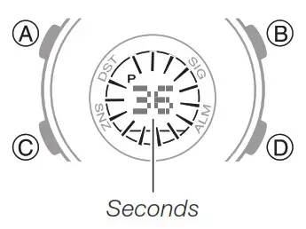 CASIO Wrist Watch - Configuring Home City 1